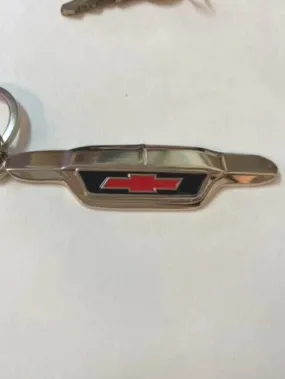 1 CHEVY Task Force 1955 V8 PICKUP Hood Emblem Keychain