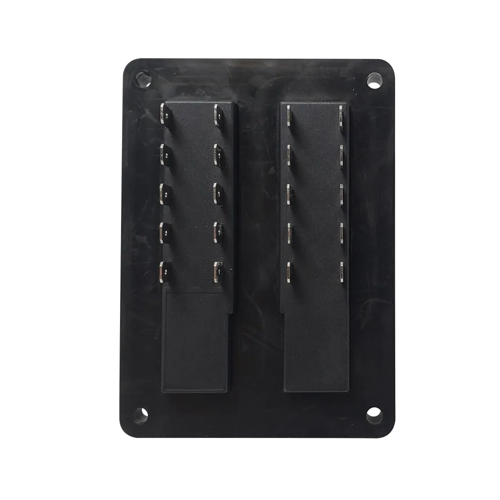 10 Way Marine-Auto Fuse Box | Waterproof | LED Indicator
