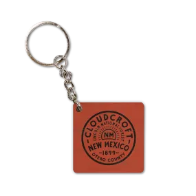 1036SSK Small Square Keychain