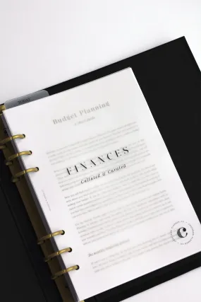 12 Month Budget Planner Inserts | A5 Finance Inserts