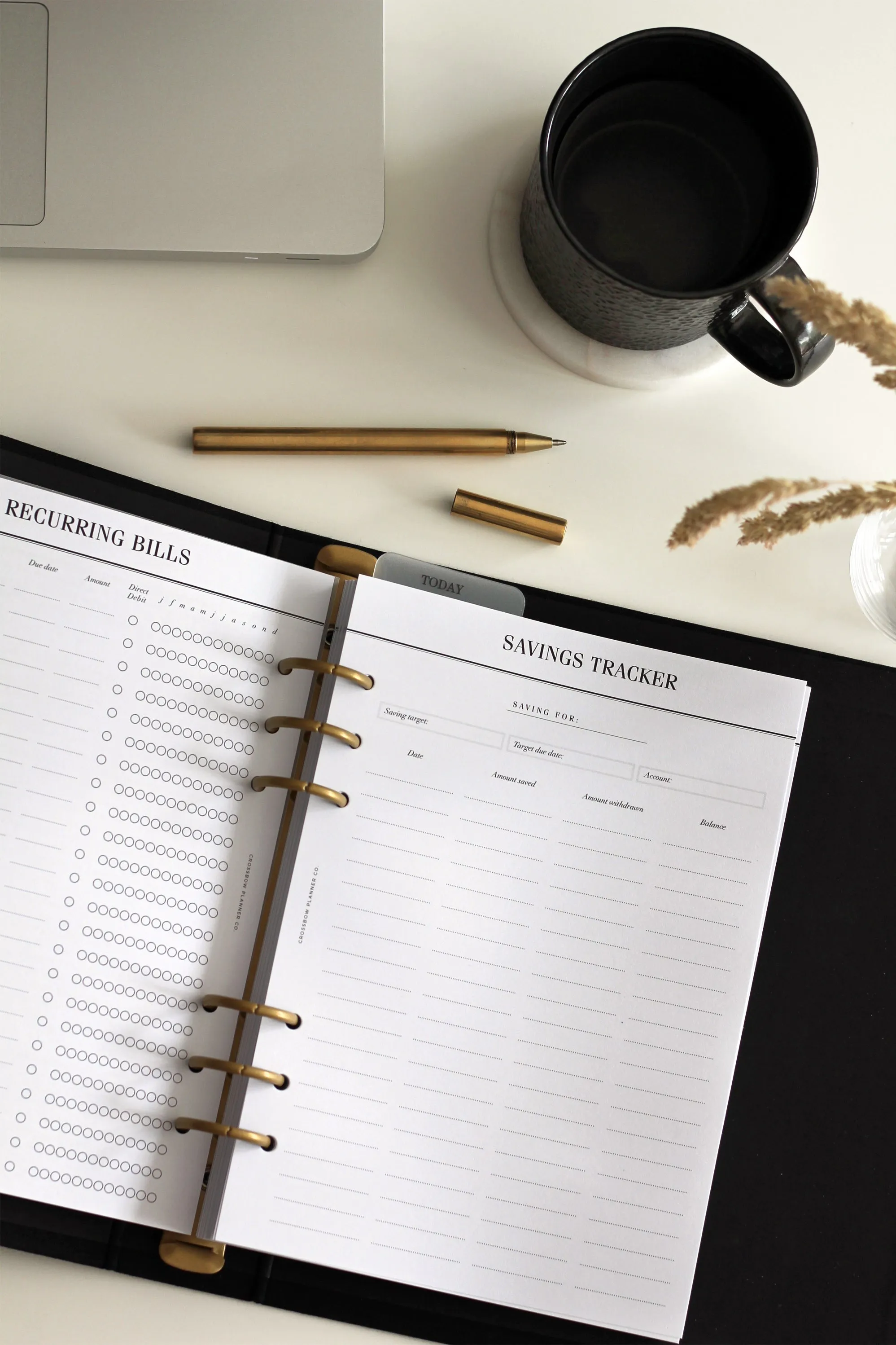 12 Month Budget Planner Inserts | A5 Finance Inserts