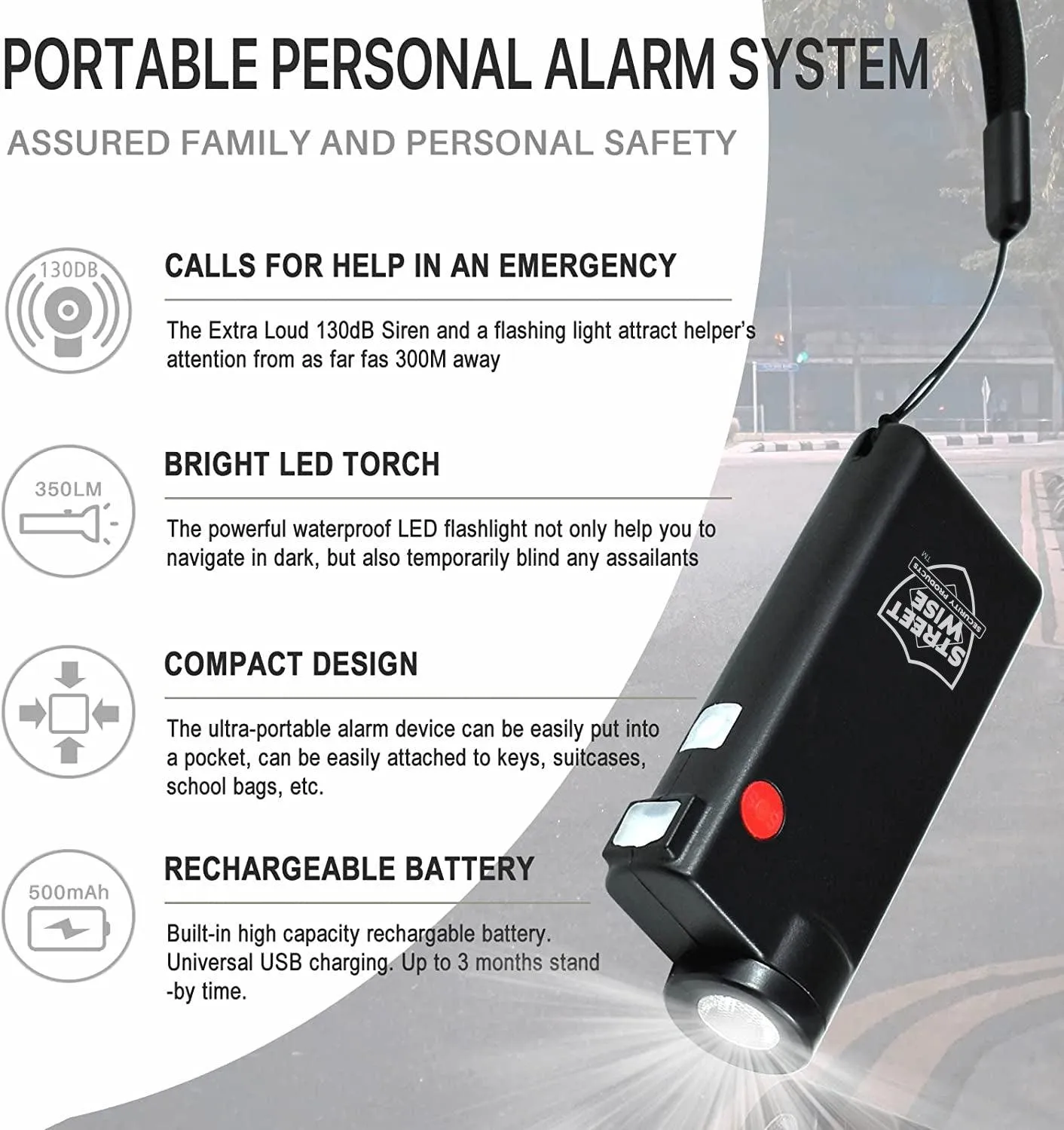 12 Units Knight Light Alarm and Flashlight Value Pack Bundle