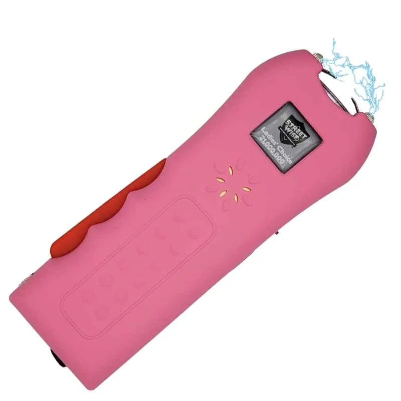 21 Million Volt Ladies Choice Pink Stun Gun & Personal Alarm