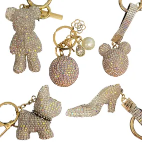 3D Crystal Keychains