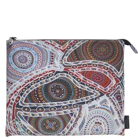 Aboriginal Art Essentials Pouch Family Love