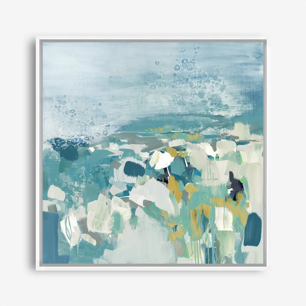 Above The Sea (Square) Canvas Print