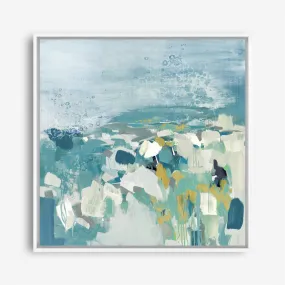 Above The Sea (Square) Canvas Print