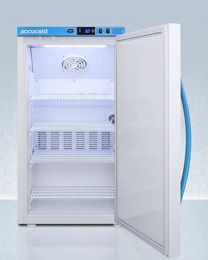 Accucold 3 Cu.Ft. Counter Height Vaccine Refrigerator - ARS3PVDL2B
