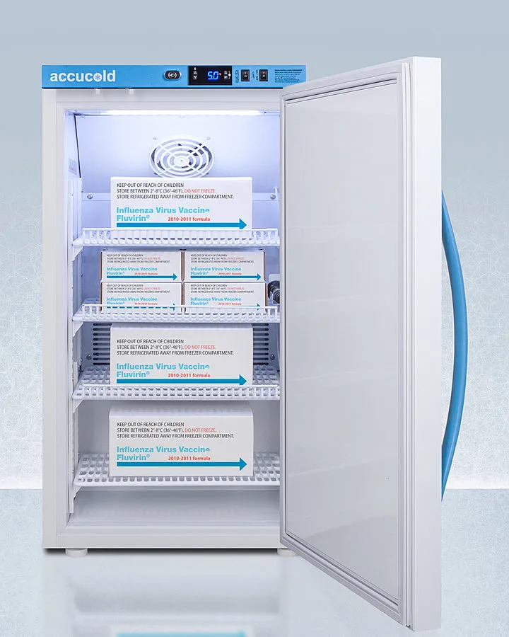Accucold 3 Cu.Ft. Counter Height Vaccine Refrigerator - ARS3PVDL2B
