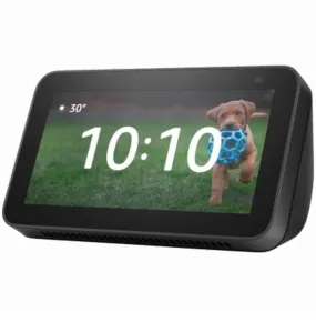 Amazon B08J8FFJ8H Echo Show Smart Display With Alexa and 2 MP Camera, Charcoal