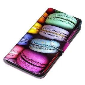 Anymob iPhone Case Multicolor Flip Leather Wallet Animal Painting Phone Book Style Cover