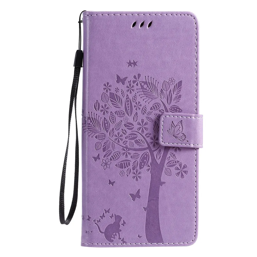Anymob Samsung Black Leather Flip Case Cover Phone Bag Shell Cover