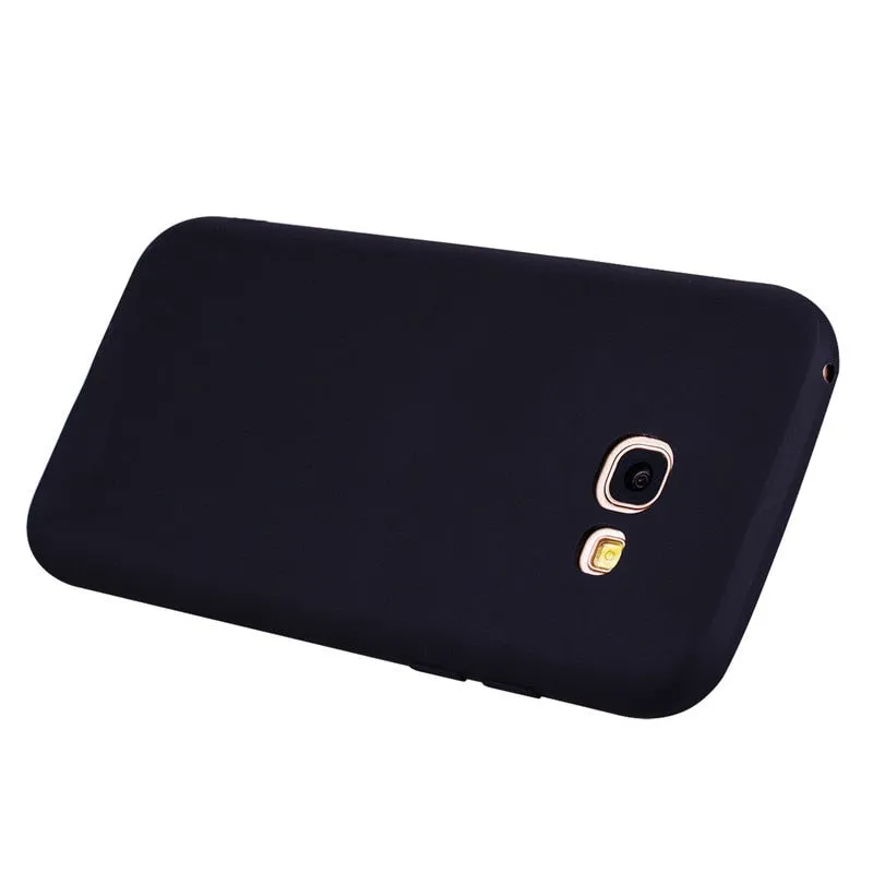 Anymob Samsung Light Red Soft Silicon Case Candy Color Phone Case