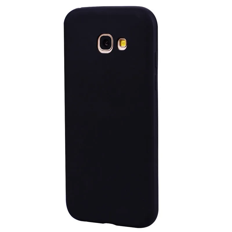 Anymob Samsung Light Red Soft Silicon Case Candy Color Phone Case