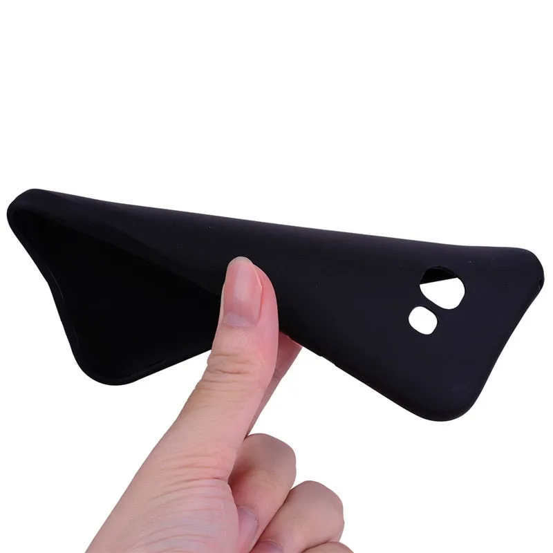 Anymob Samsung Light Red Soft Silicon Case Candy Color Phone Case