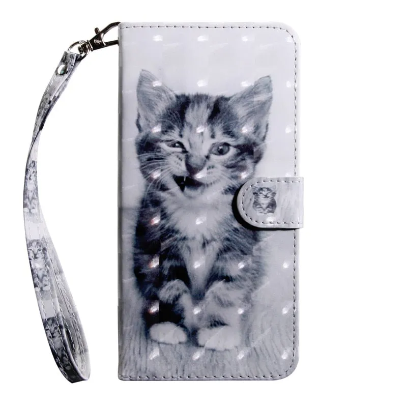 Anymob Samsung Tribal Pattern Leather Sparkling Case Wallet Flip Magnetic Cover