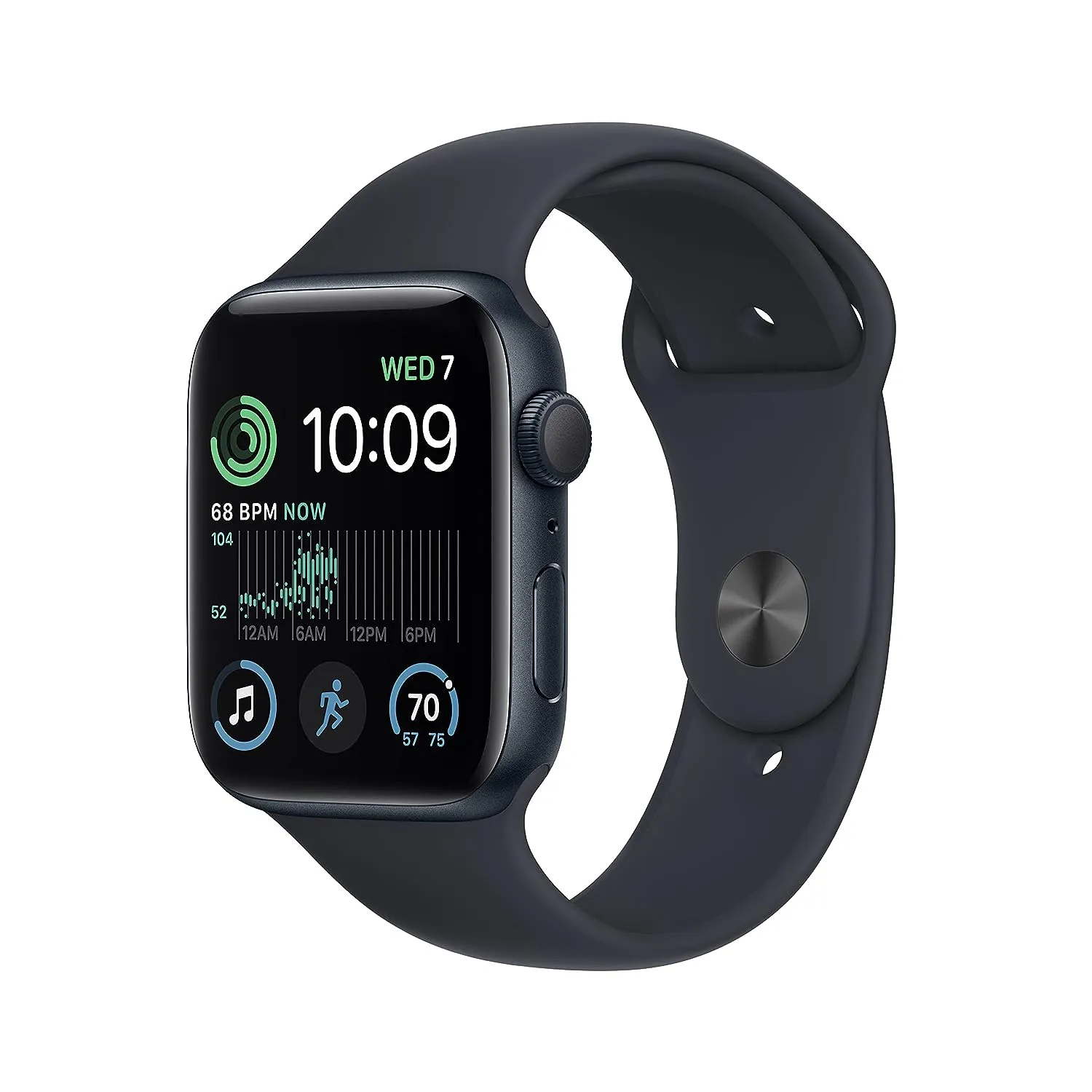 Apple Watch SE - (2nd Gen) GPS Alum 44MM Gray Smartwatch (Good Condition)