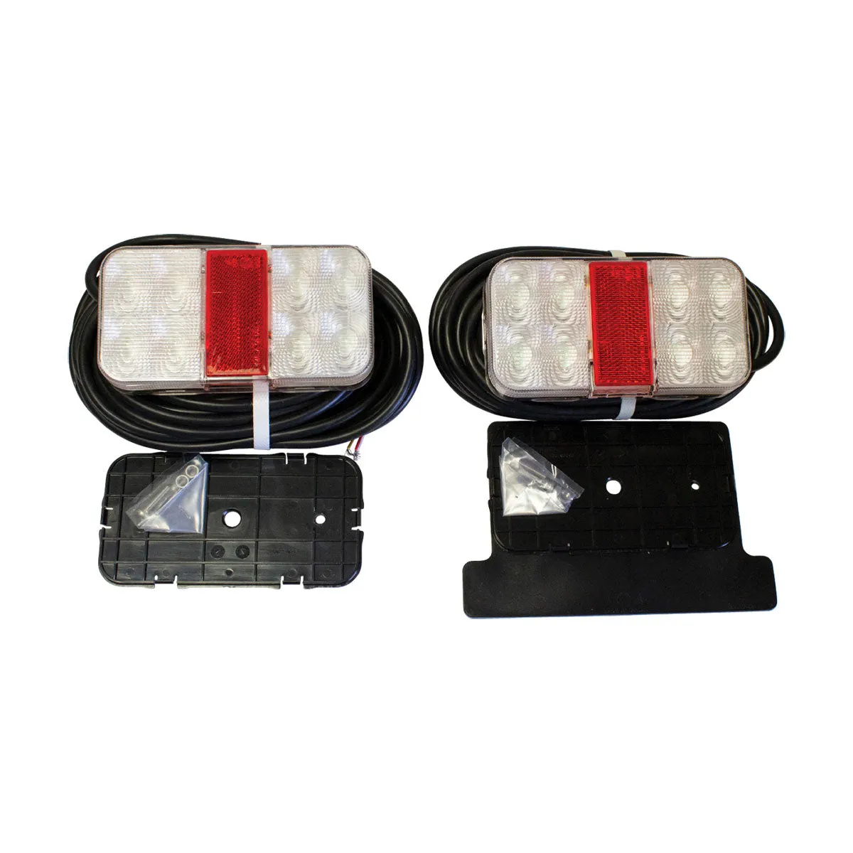 Ark Slimline LED Trailer Light Set with 9m Cable