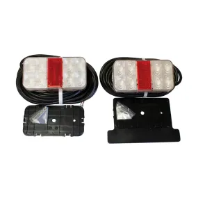 Ark Slimline LED Trailer Light Set with 9m Cable