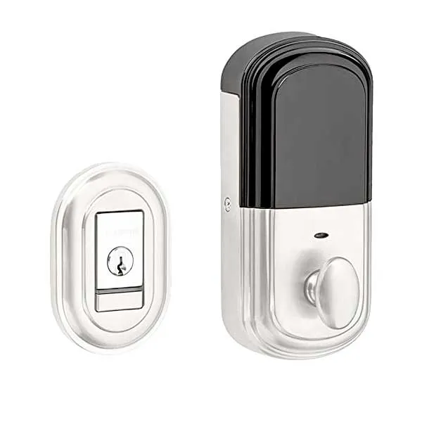 Baldwin Estate Evolved - 8231.B Traditional Electronic Deadbolt - Singl Cyl  - Bluetooth - 260 - Polished Chrome - Grade 2