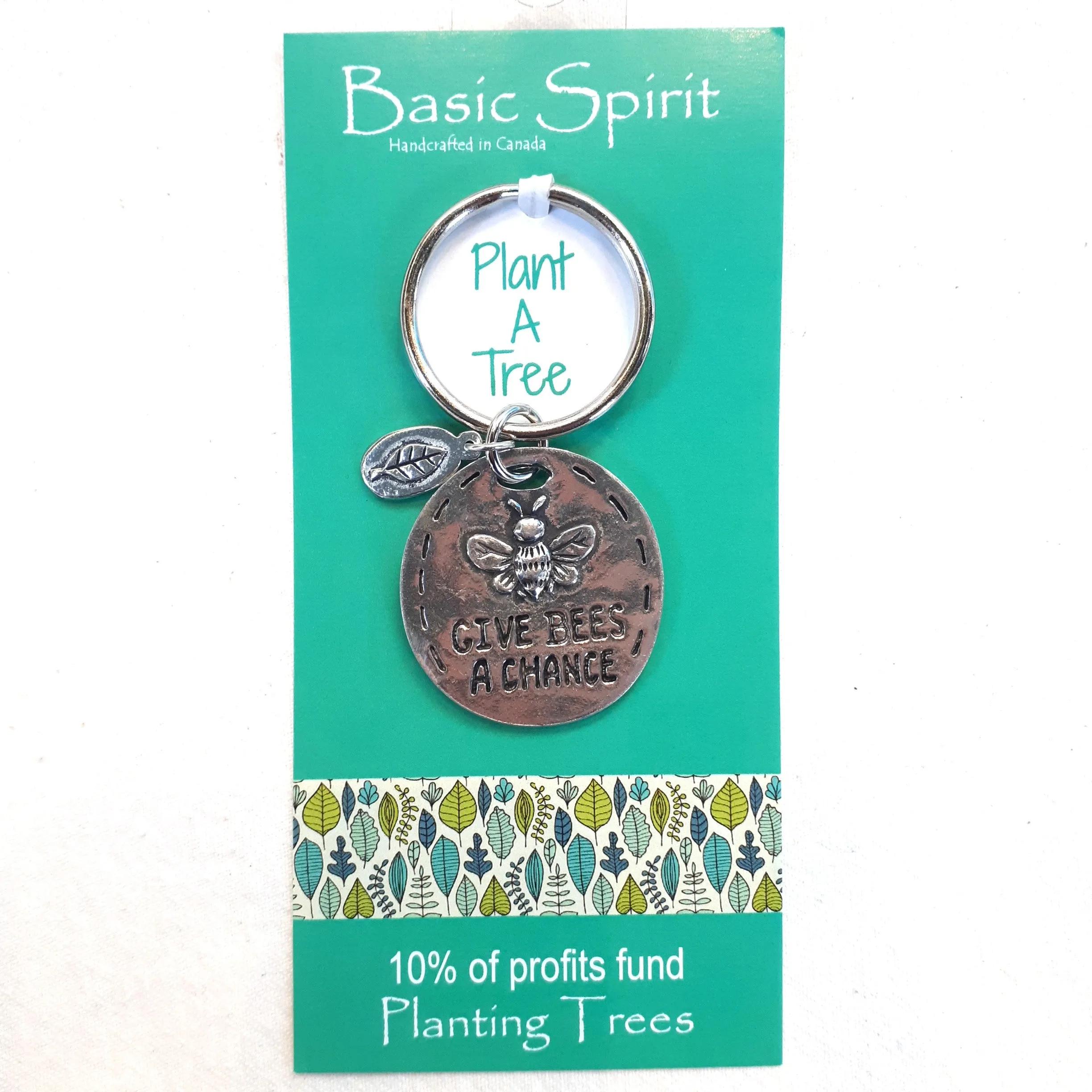 Basic Spirit - Pewter Keychains