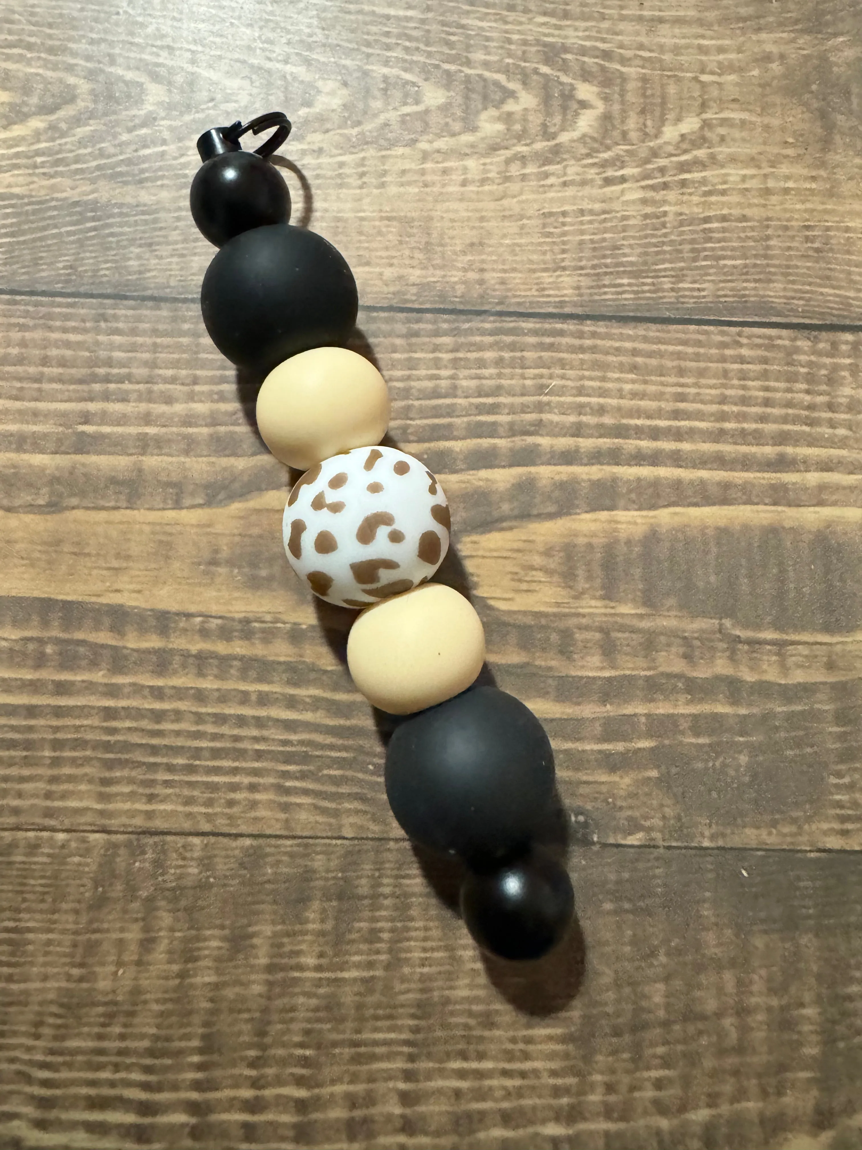 Bead key ring