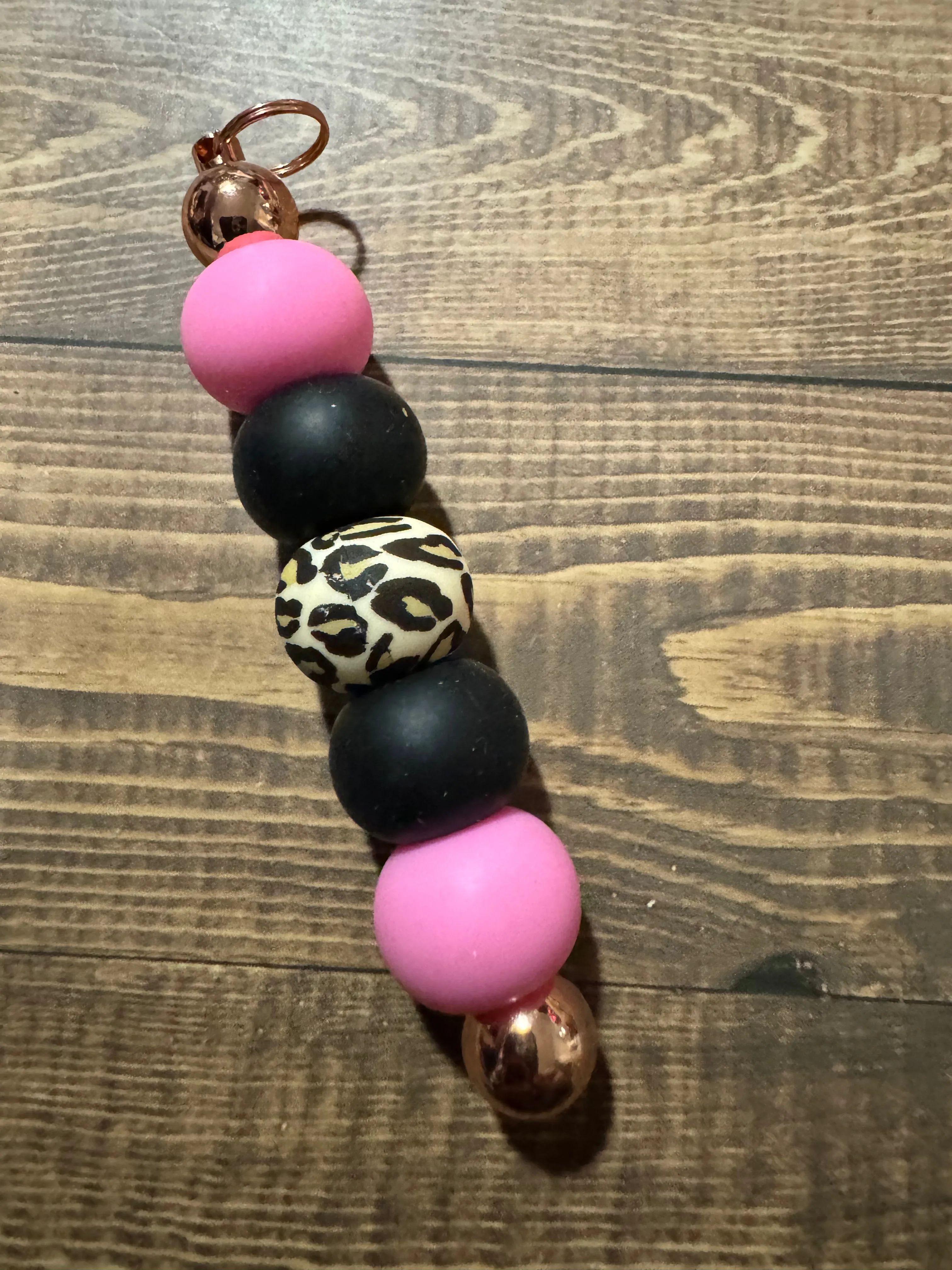 Bead key ring