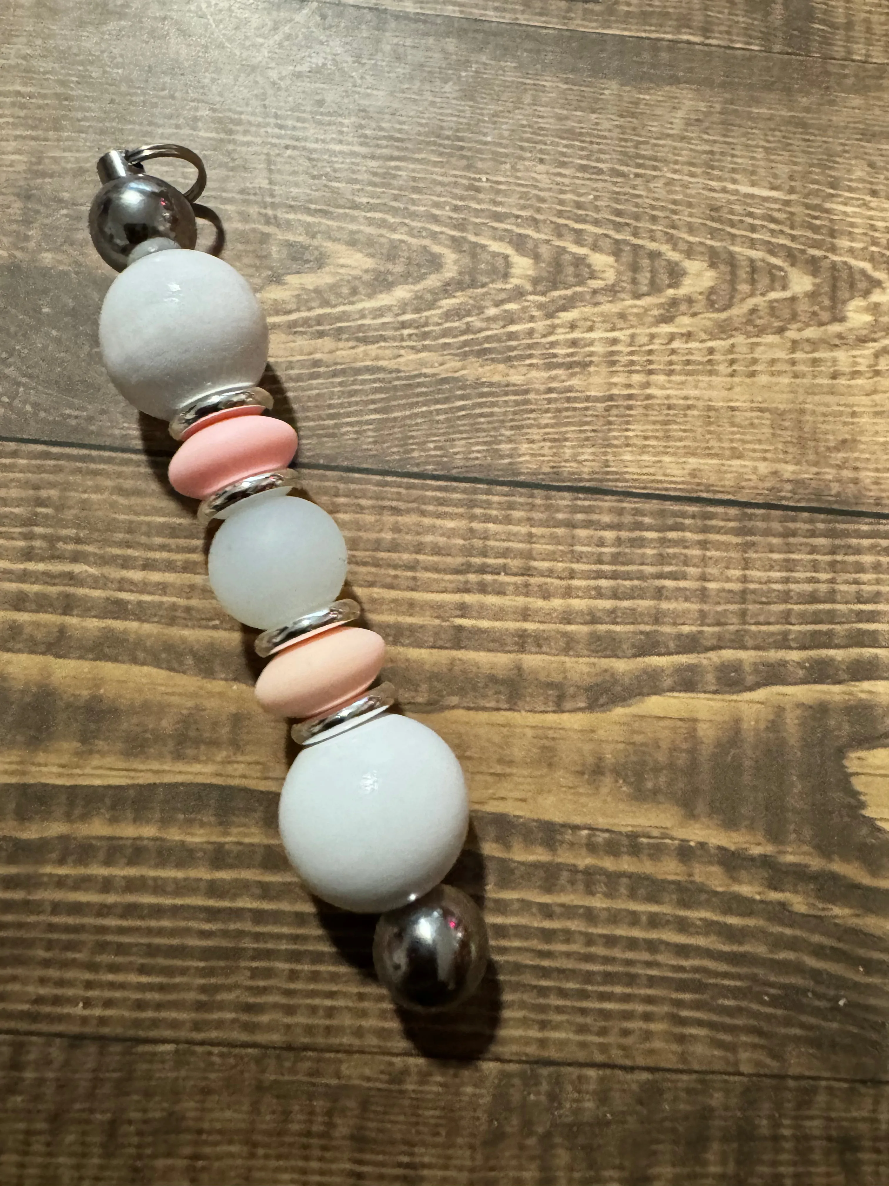 Bead key ring
