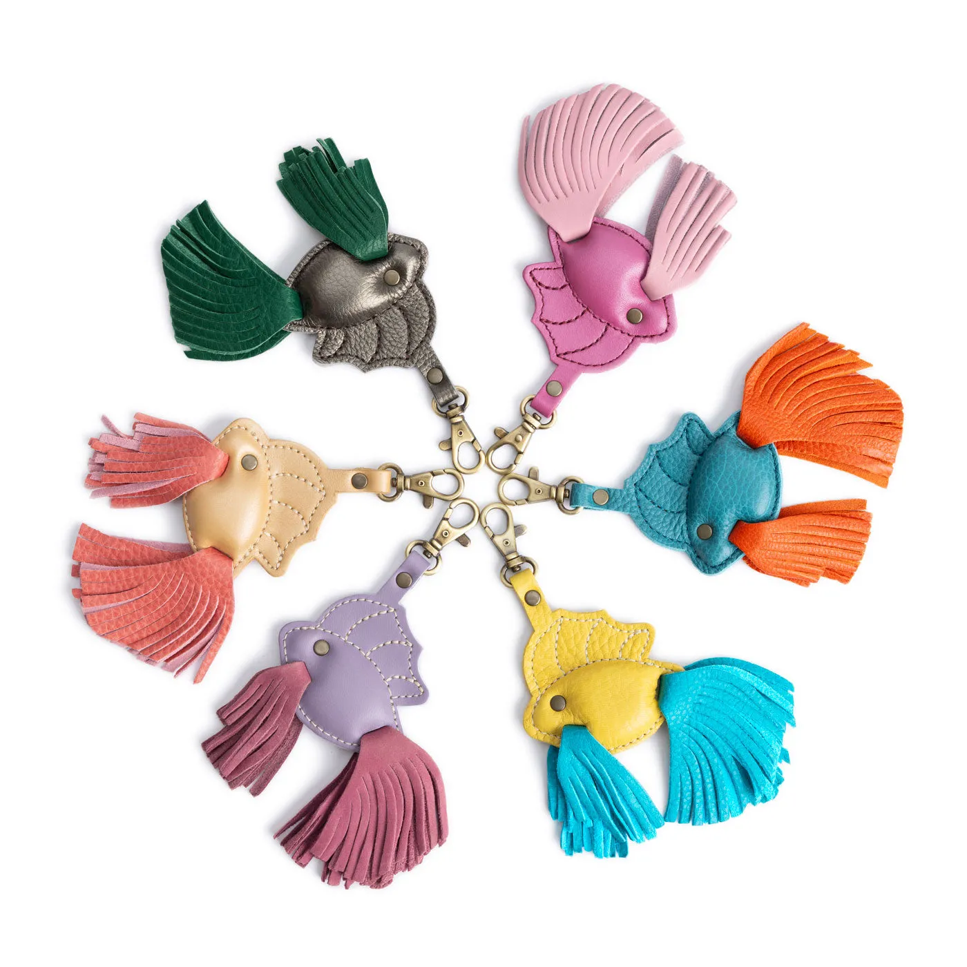 Betta Fish Keychain