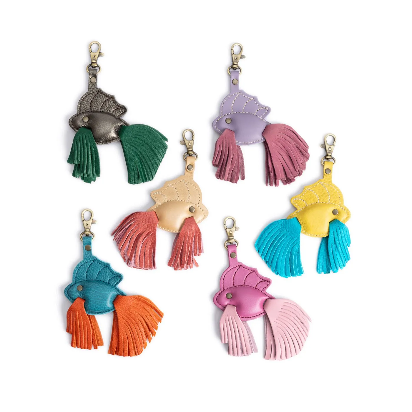 Betta Fish Keychain