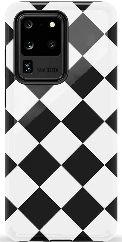 Black Checkerboard | High Contrast Design Case