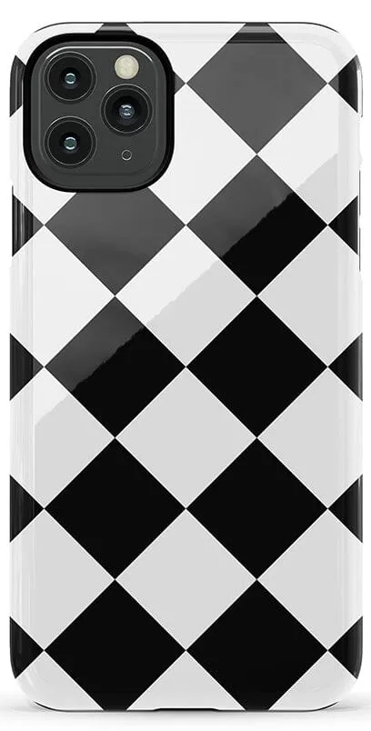 Black Checkerboard | High Contrast Design Case