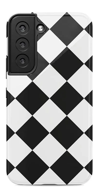 Black Checkerboard | High Contrast Design Case