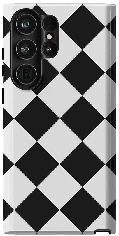 Black Checkerboard | High Contrast Design Case