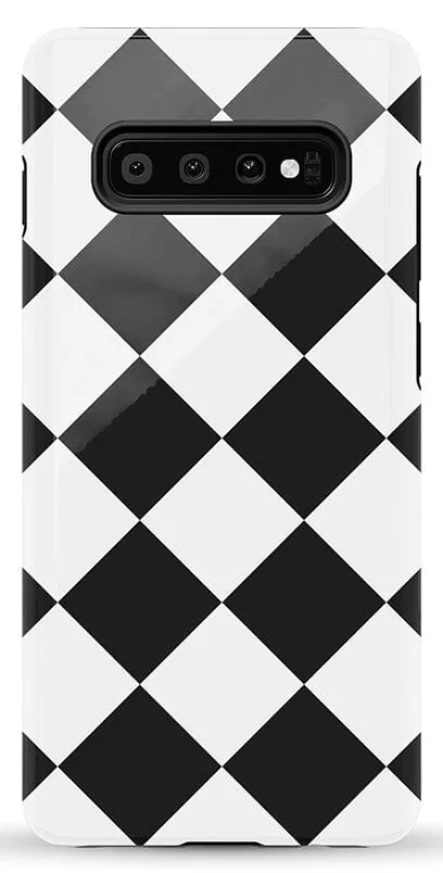 Black Checkerboard | High Contrast Design Case