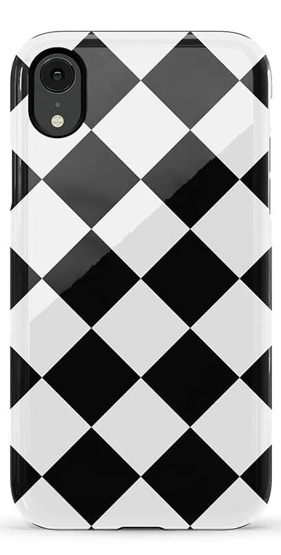 Black Checkerboard | High Contrast Design Case