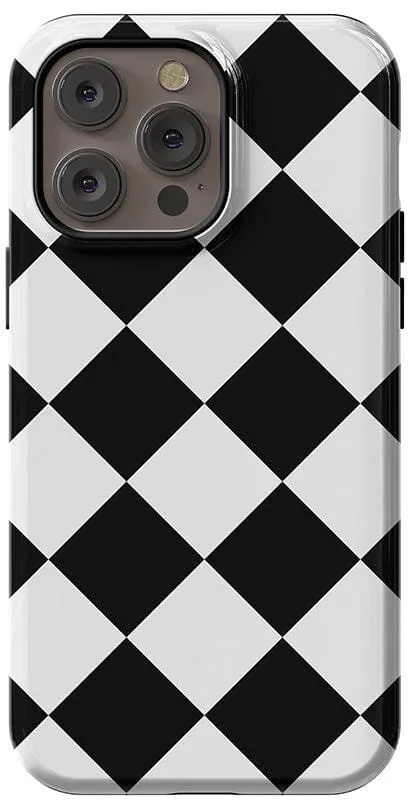 Black Checkerboard | High Contrast Design Case