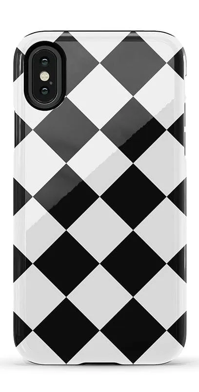 Black Checkerboard | High Contrast Design Case