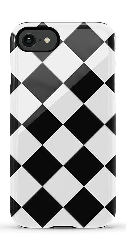 Black Checkerboard | High Contrast Design Case