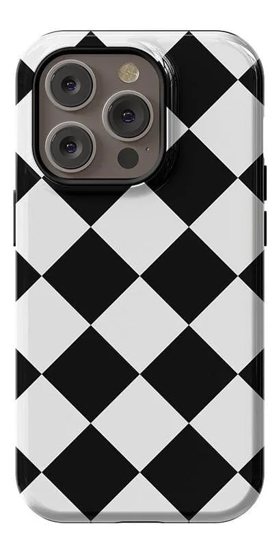 Black Checkerboard | High Contrast Design Case