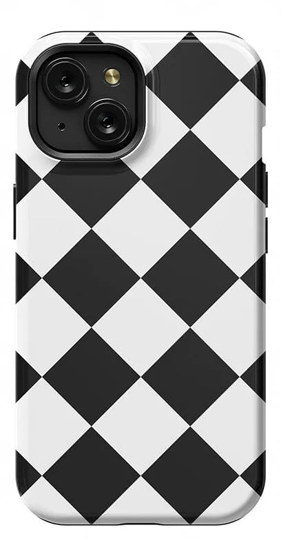 Black Checkerboard | High Contrast Design Case