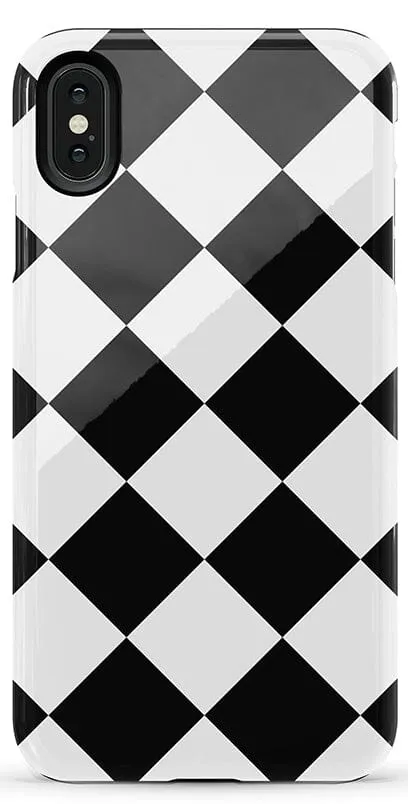 Black Checkerboard | High Contrast Design Case