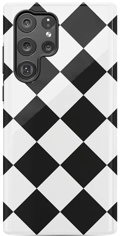 Black Checkerboard | High Contrast Design Case