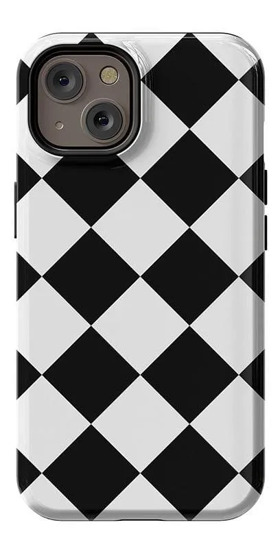 Black Checkerboard | High Contrast Design Case