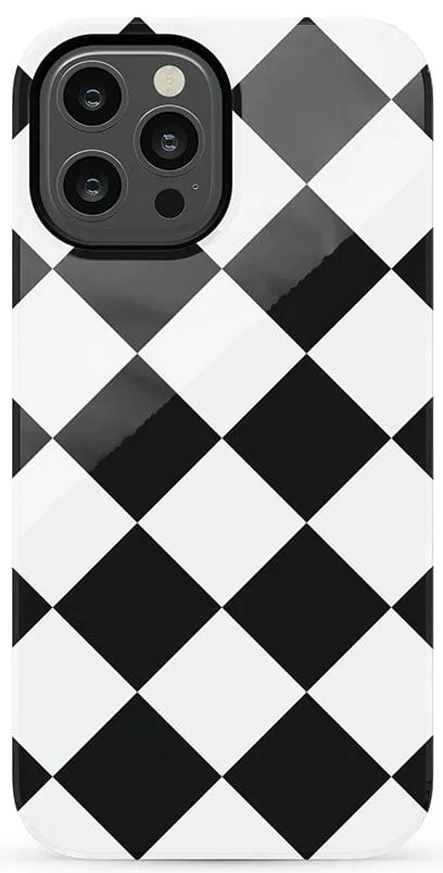 Black Checkerboard | High Contrast Design Case