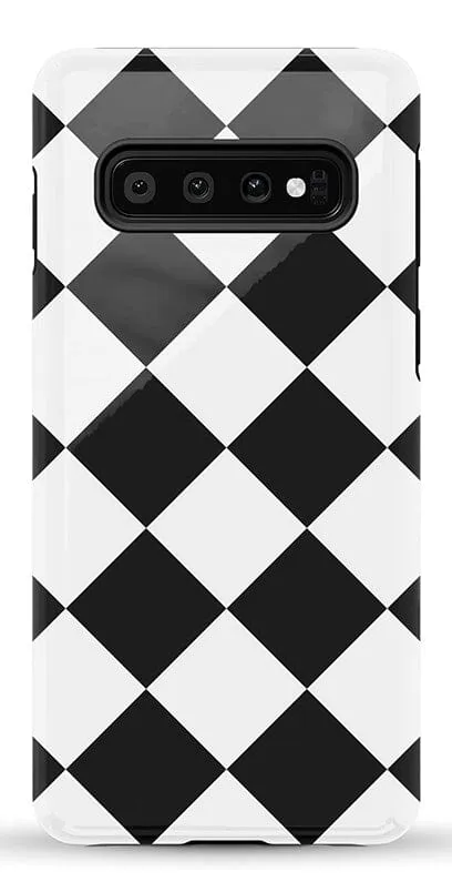 Black Checkerboard | High Contrast Design Case