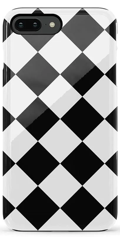 Black Checkerboard | High Contrast Design Case