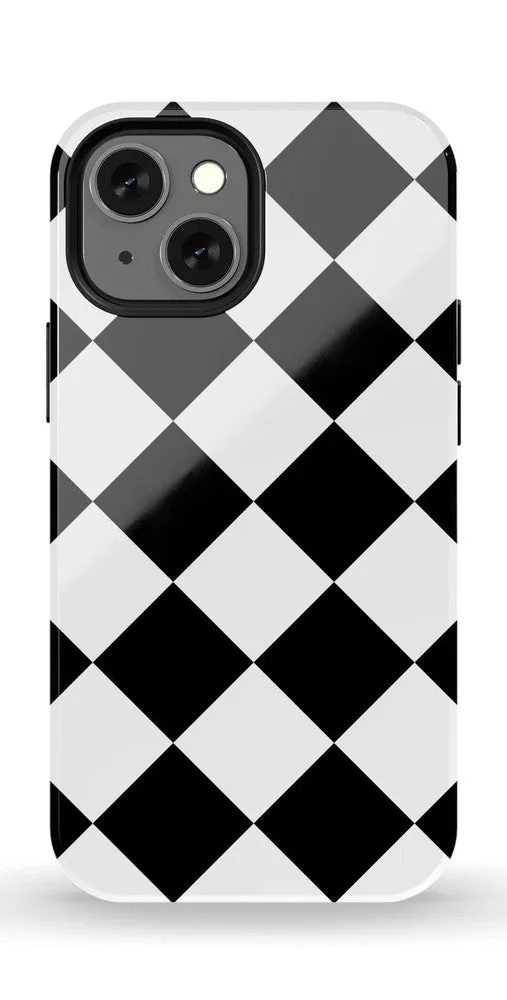 Black Checkerboard | High Contrast Design Case
