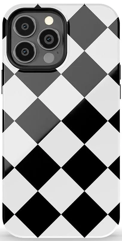 Black Checkerboard | High Contrast Design Case
