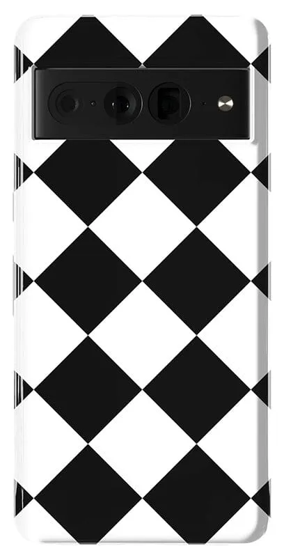 Black Checkerboard | High Contrast Design Case